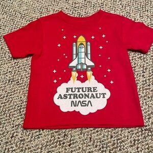 “Future Astronaut “ Red Tee Toddler